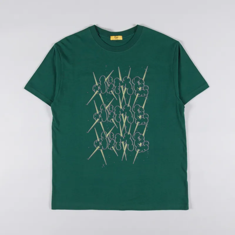 Dime MTL Mens Short Sleeve Milli T Shirt Rainforest Green