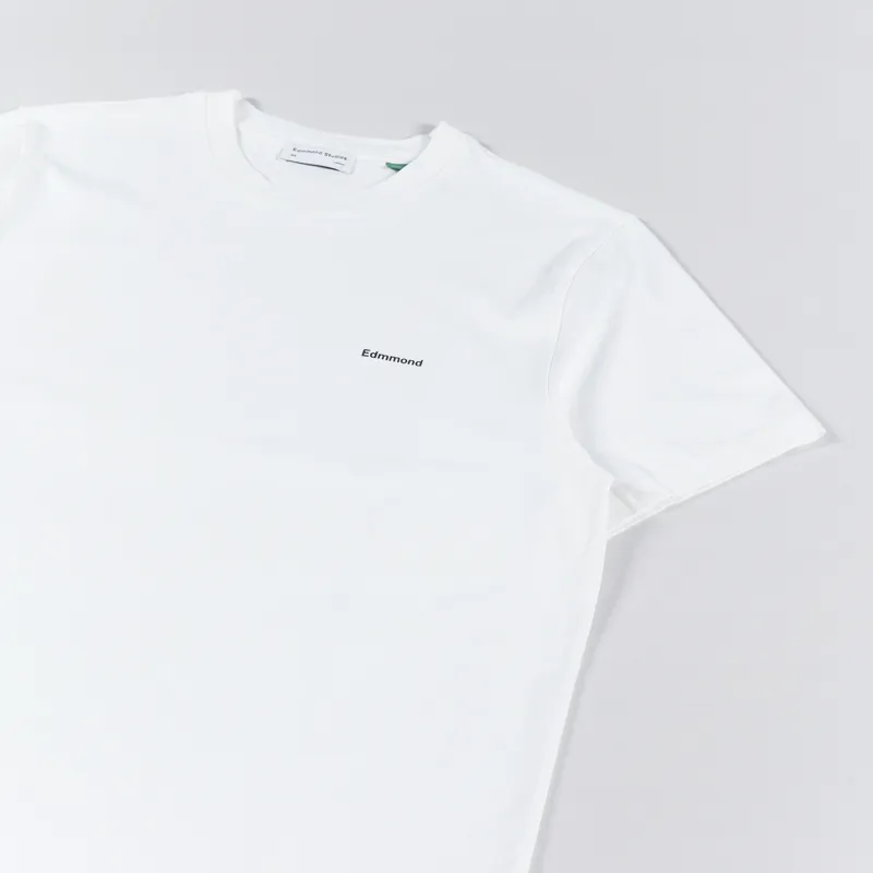 Edmmond Studios Mini Logo T Shirt White-1