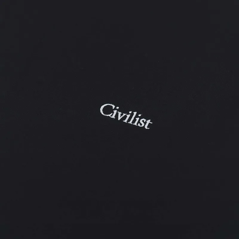 【CIVILIST】 Monochrome Tee - Black Civilist - TT TEE (Black) – MILK STORE