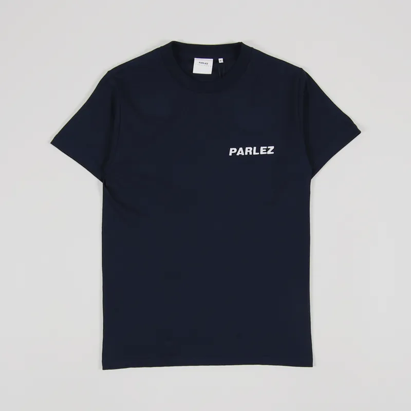 Parlez Mirage T Shirt Navy-1