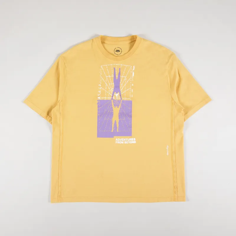 Magic Castles Mirror T Shirt Orange