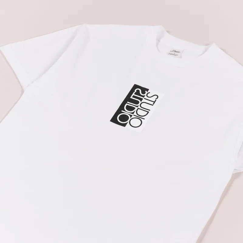 Studio Skateboards Mirror T Shirt White-2