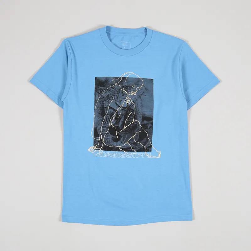 Quasi Mississippi T Shirt Carolina Blue