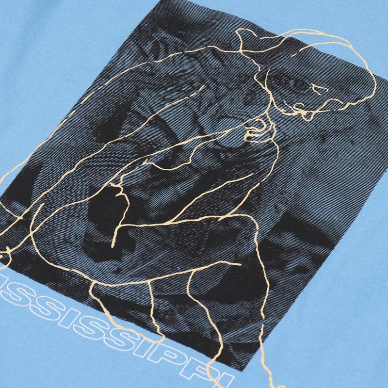 Quasi Mississippi T Shirt Carolina Blue-1