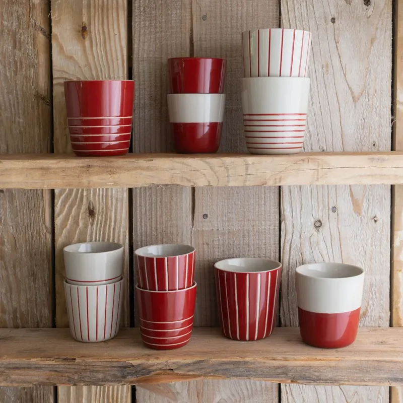 Kindred Sorrel Beaker Small Brushed Earth Red 2 Pack-3