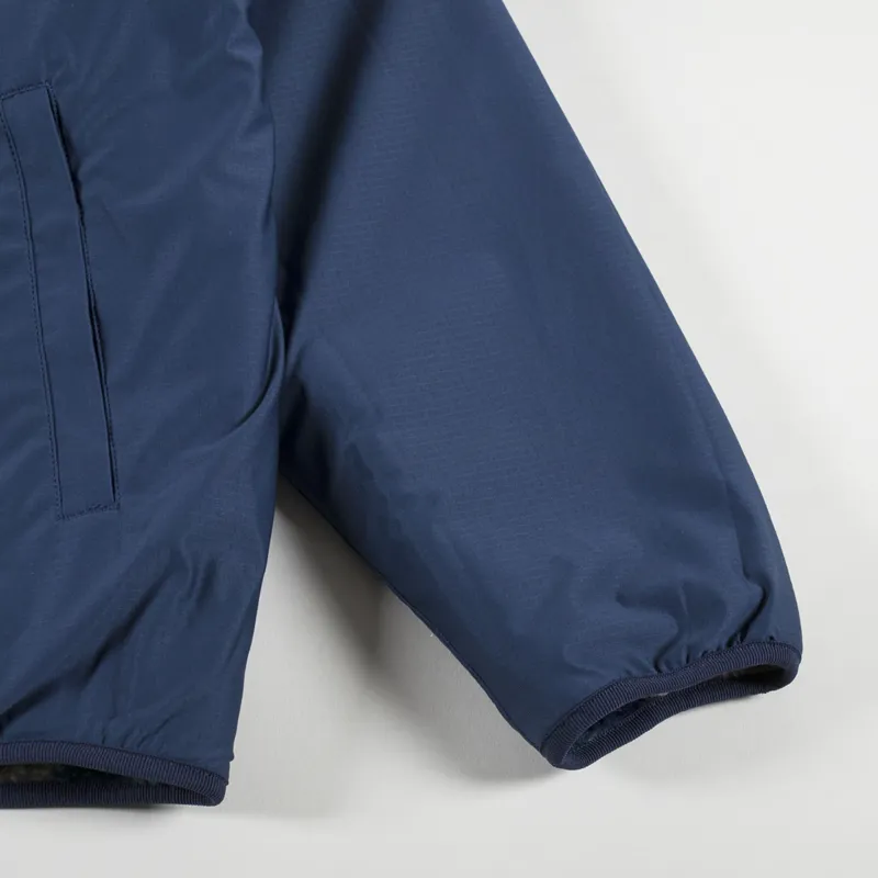 Beams Plus Mens Winter Reversible Jersey Jacquard Boa Native Navy