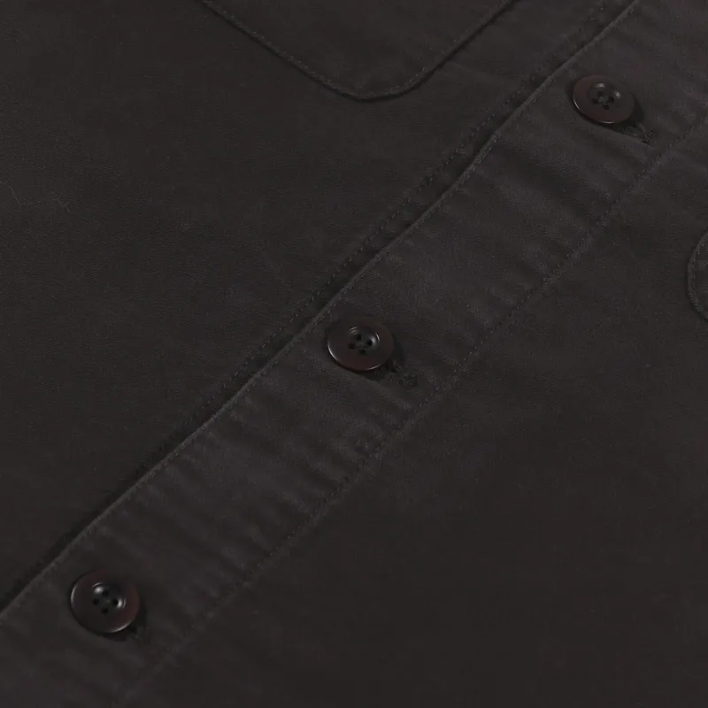 Deus Ex Machina Moleskin Work Shirt Choc Brown-8