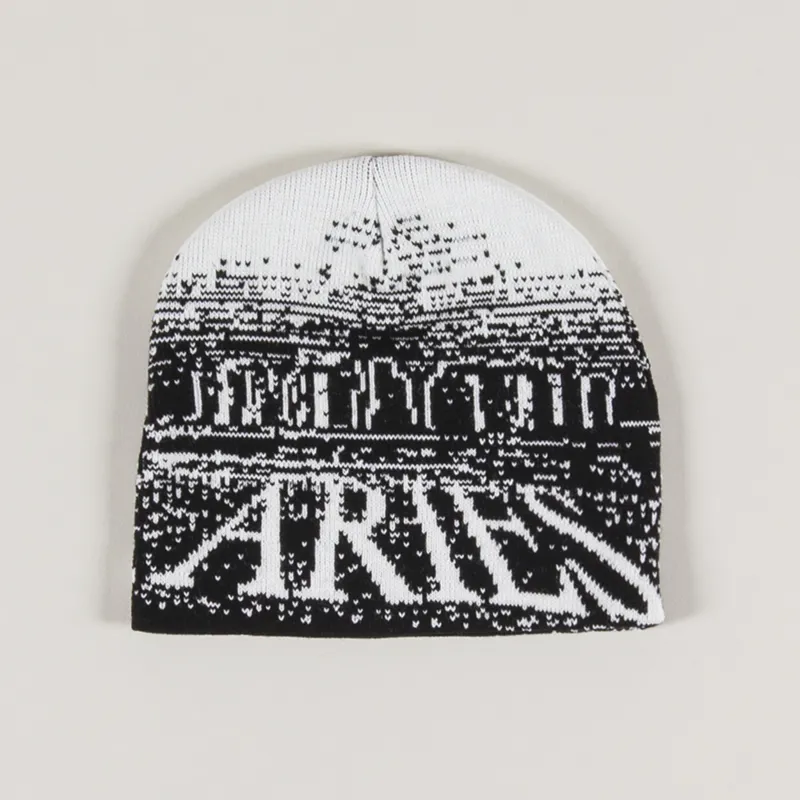 帽子 23AW ARIES Moonhenge Beanie Aries Moonhenge Mens Winter Beanie Black