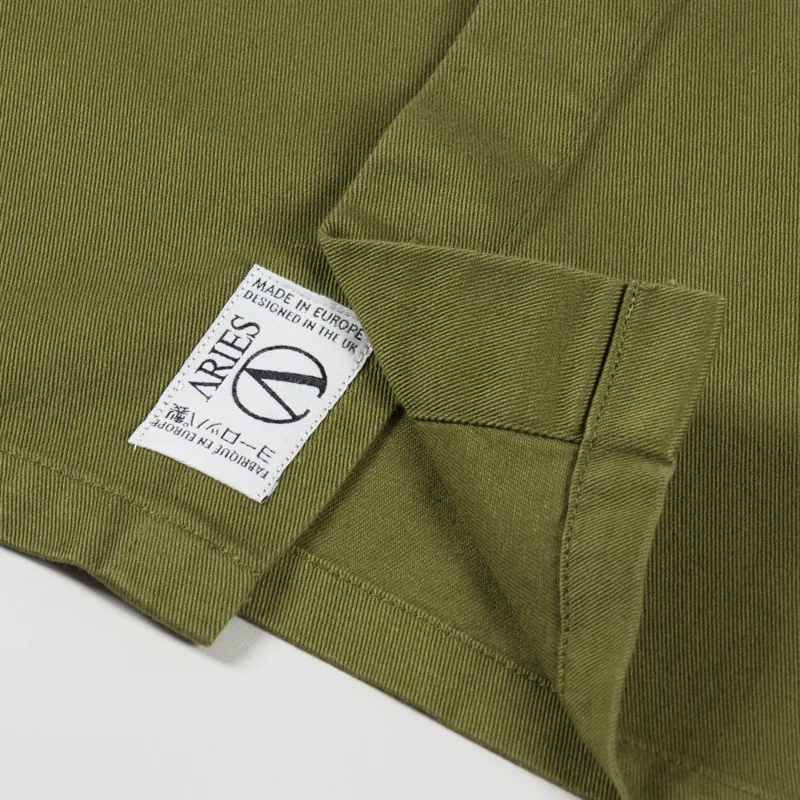 Aries Mini Problemo Uniform Shirt Olive-2