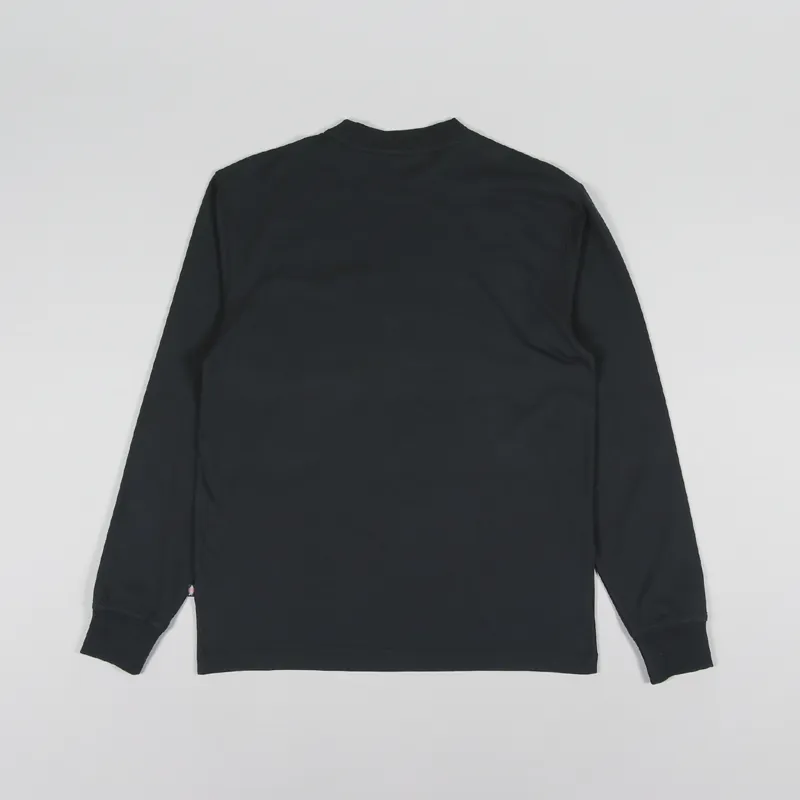 Dickies Mount Vista Long Sleeve T Shirt Black-1