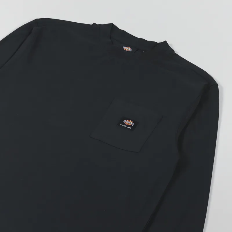 Dickies Mount Vista Long Sleeve T Shirt Black-2