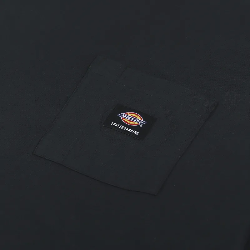 Dickies Mount Vista Long Sleeve T Shirt Black-5