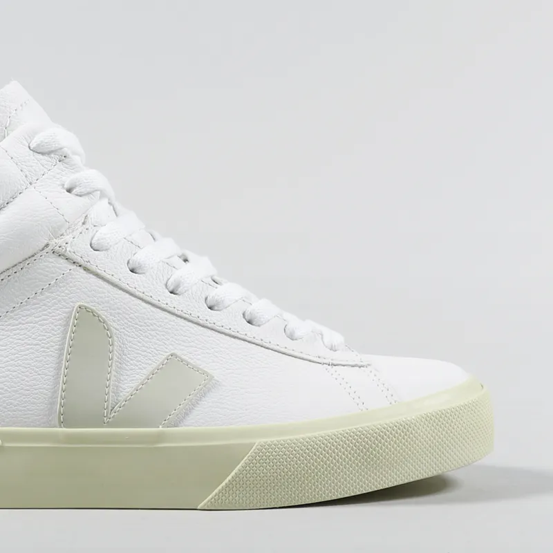 Veja Womens Minotaur Chromefree Leather Shoes Extra White Pierre Butter-6