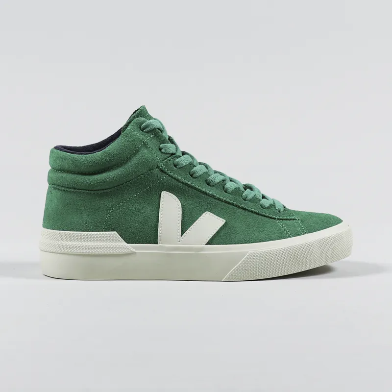 Veja Womens Minotaur Suede Shoes Emeraude Pierre-4