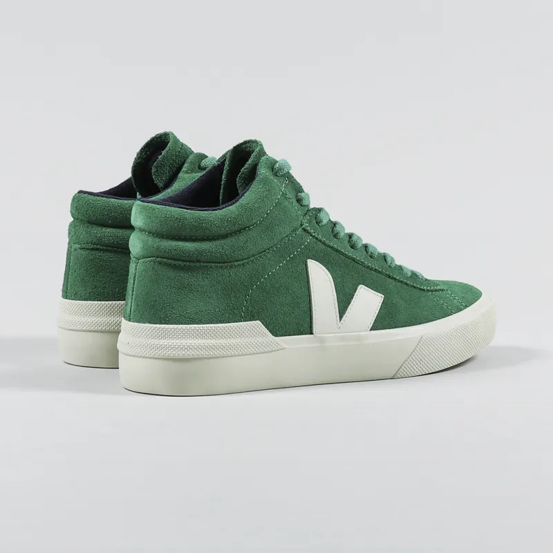 Veja Womens Minotaur Suede Shoes Emeraude Pierre-3