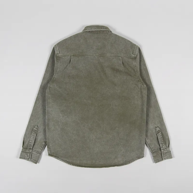Carhartt WIP Monterey Shirt Jac Dollar Green-1