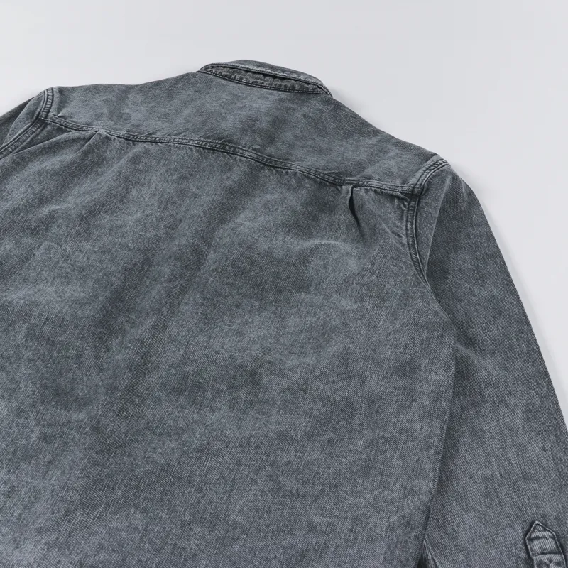 Carhartt WIP Monterey Shirt Jac Black Worn Washed-3