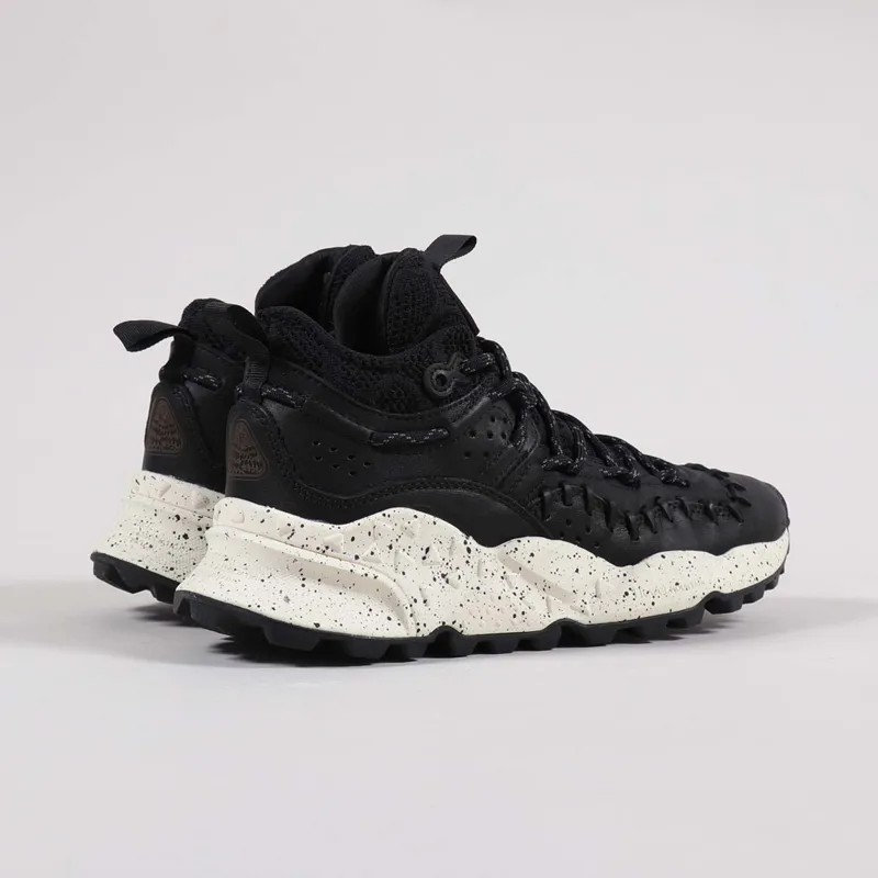 Flower Mountain Mohican Shoes Vitello Black-2