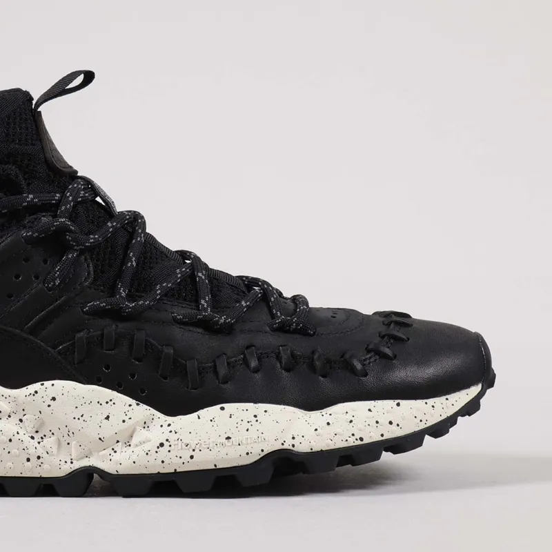 Flower Mountain Mohican Shoes Vitello Black-6