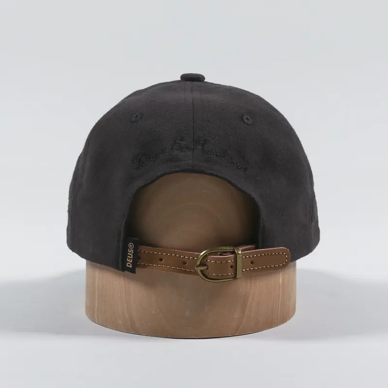 Deus Ex Machina Moleskin Cap Choc Brown-3