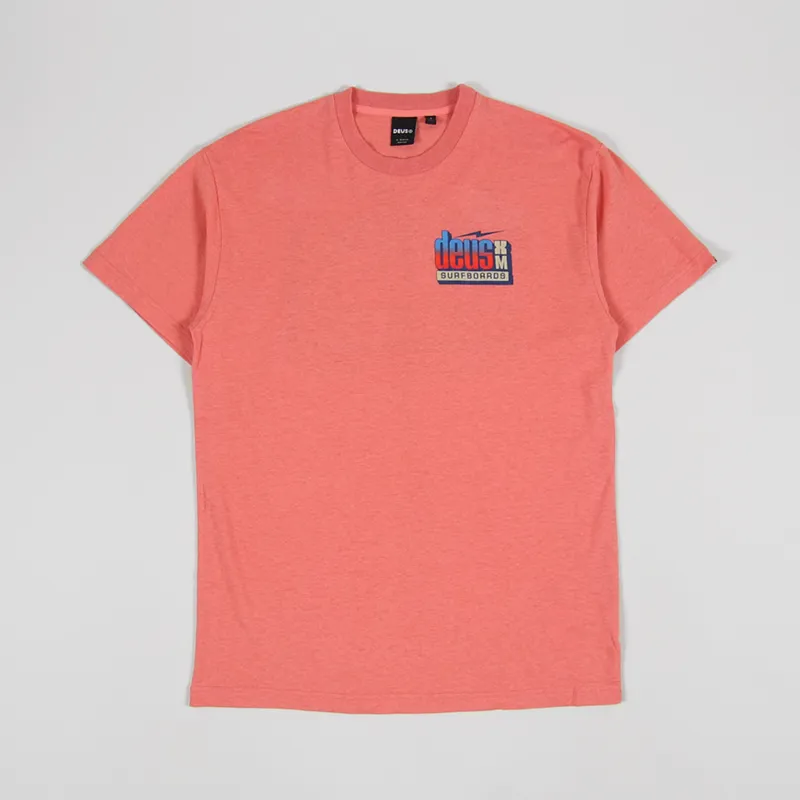 Deus Ex Machina Mondaze T Shirt Guava Pink-1
