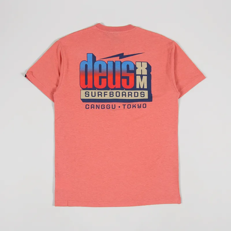 Deus Ex Machina Mondaze T Shirt Guava Pink