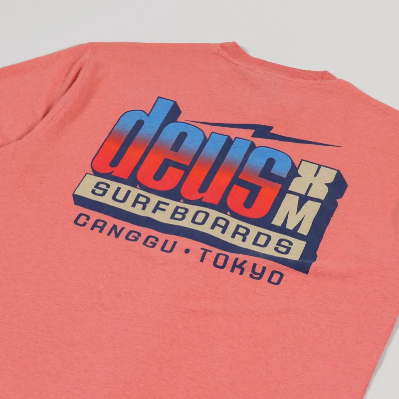 Deus Ex Machina Mondaze T Shirt Guava Pink-2