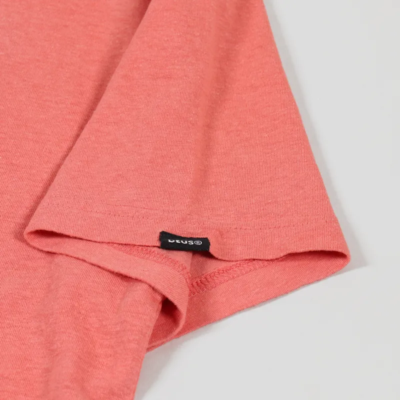 Deus Ex Machina Mondaze T Shirt Guava Pink-5