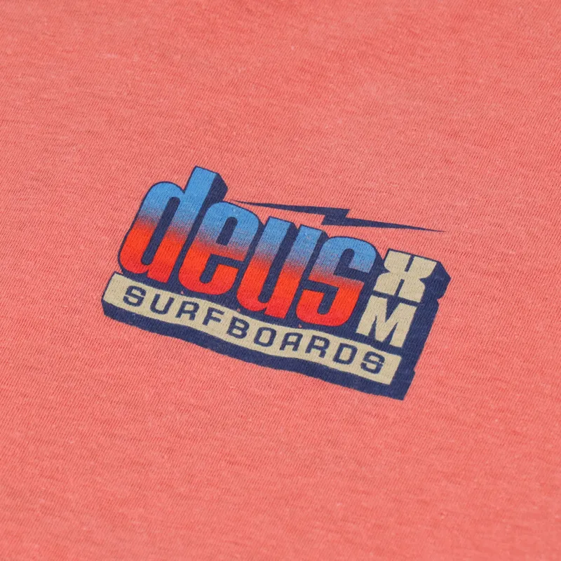 Deus Ex Machina Mondaze T Shirt Guava Pink-4
