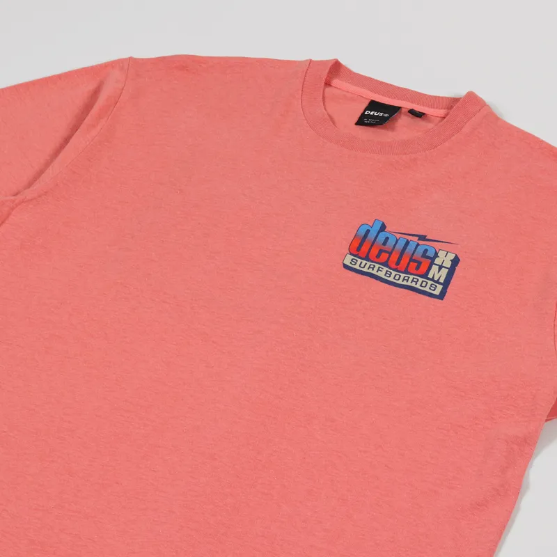 Deus Ex Machina Mondaze T Shirt Guava Pink-3