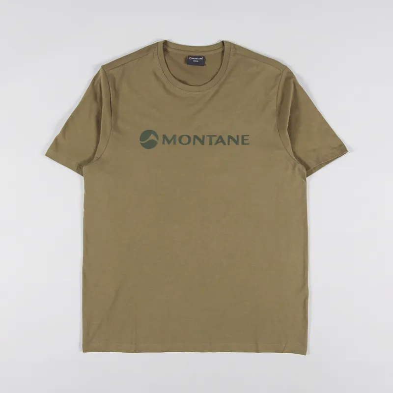 Montane Mono Logo T Shirt Olive