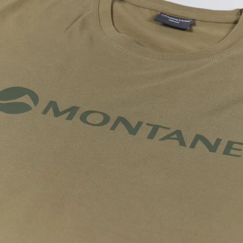 Montane Mono Logo T Shirt Olive-1