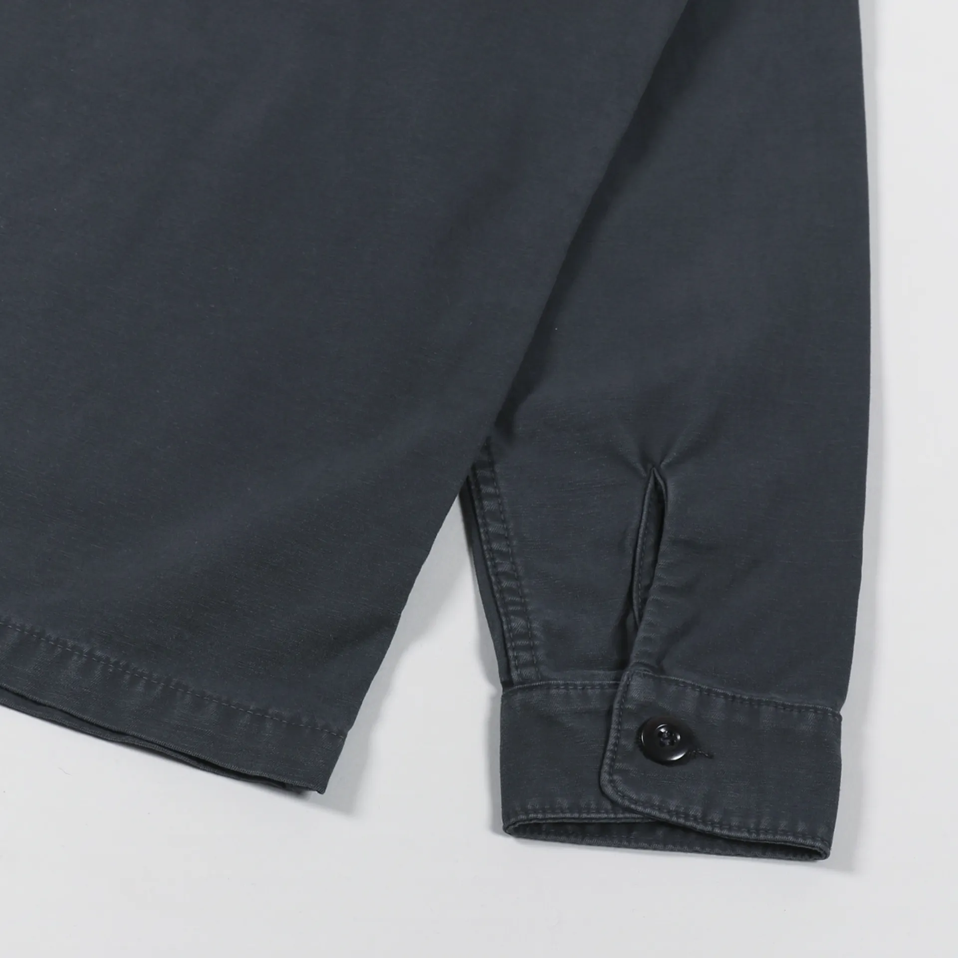 Deus Ex Machina Mens Long Sleeve Monty Overshirt Black