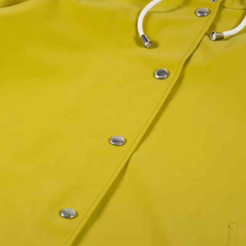 Stutterheim Womens Mosebacke Lightweight Matte Jacket Gold-9