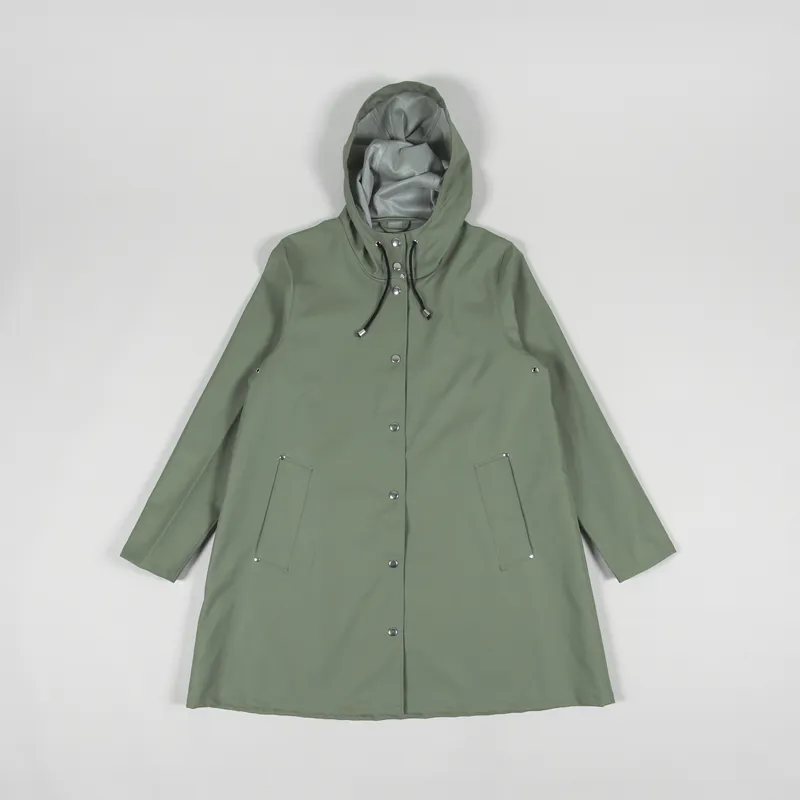 Stutterheim Womens Mosebacke LW Jacket Alf Alfa Green