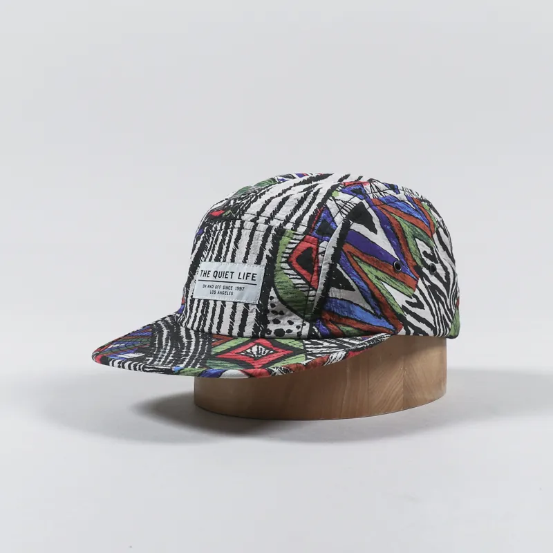 The Quiet Life Motley 5 Panel Cap Multi