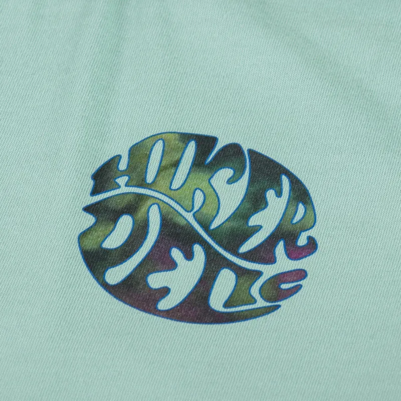 Hikerdelic High Minded T Shirt Jade Green-5