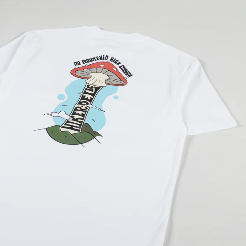 Hikerdelic Mountain High T Shirt White-2