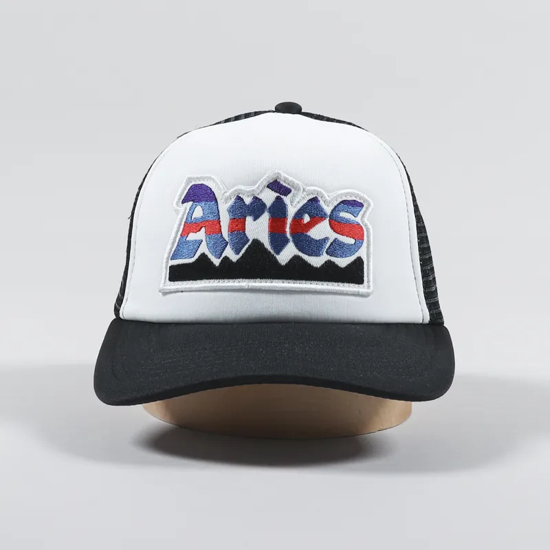 Aries Mountain Trucker Cap Black-2