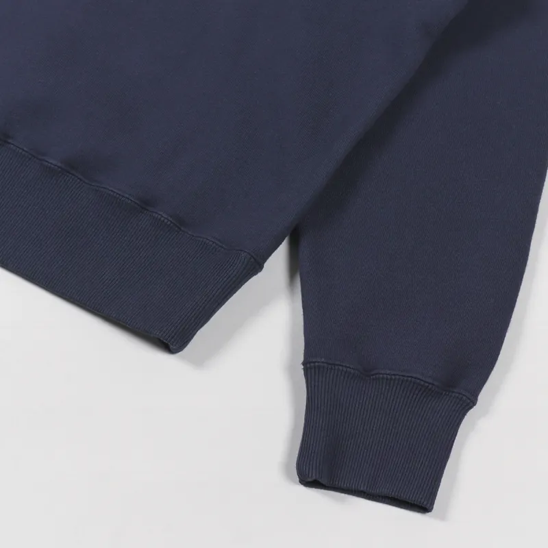 Edwin Mouri 2 Hoodie Navy Blazer-6