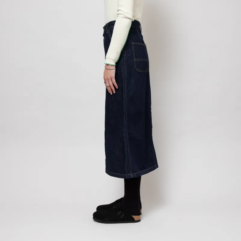 【送料&関税込】Carhartt marvin Midi Skirt Carhartt WIP W' Marvin Skirt, Blue | Official Online Store
