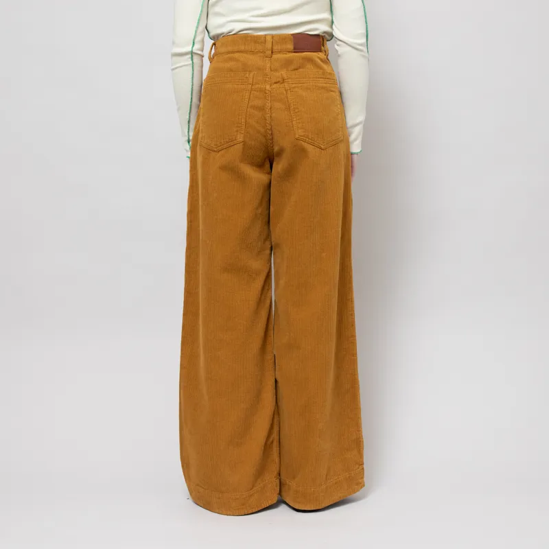 Stella Nova Womens Corduroy Pant Dusty Moss-2