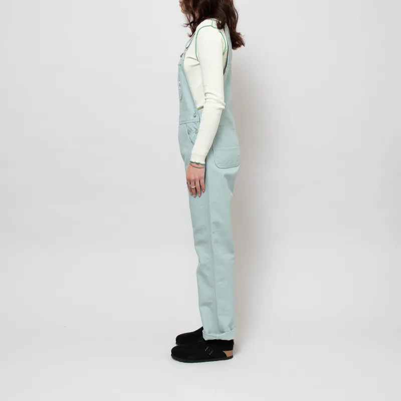 Carhartt WIP Womens Bib Overall Straight Frosted Green-1
