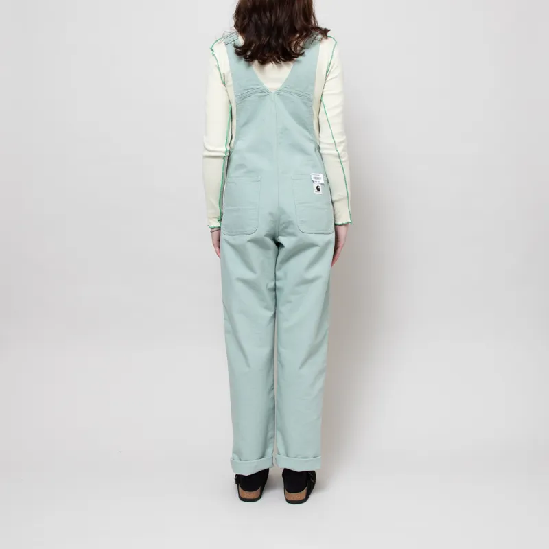 Carhartt WIP Womens Bib Overall Straight Frosted Green-2