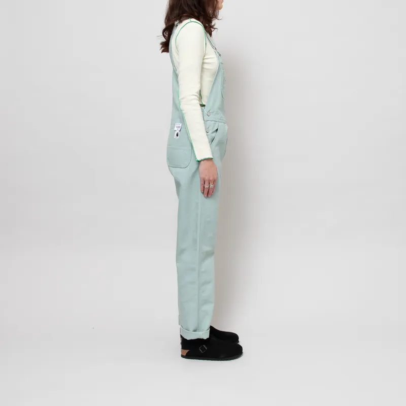 Carhartt WIP Womens Bib Overall Straight Frosted Green-3