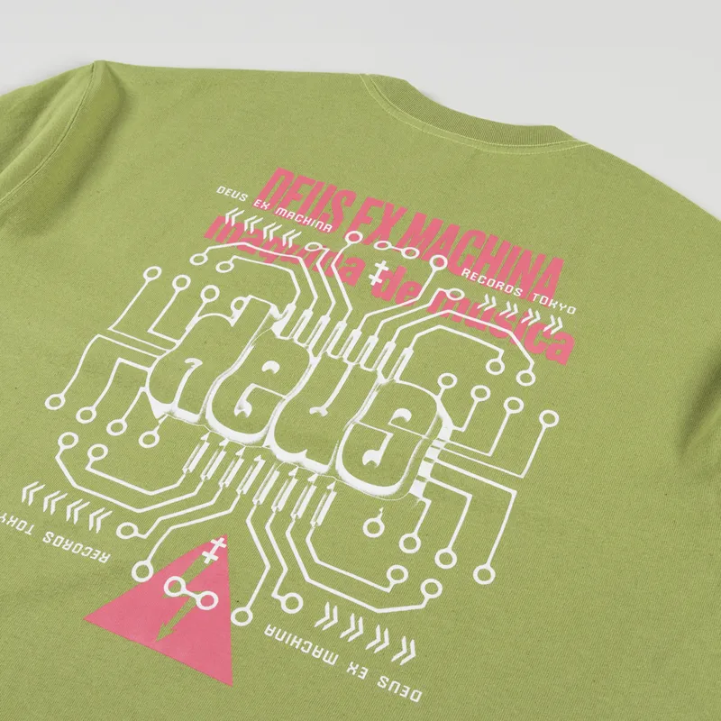 Deus Ex Machina Maquina De Musica T Shirt Iguana-2