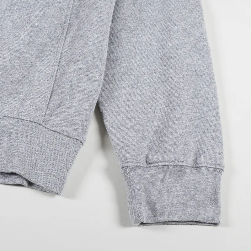 Palmes Tennis Society Mr. Palmes Crewneck Sweatshirt Grey Melange-4