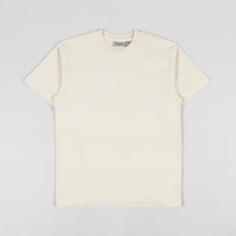 Carhartt WIP Mens Short Sleeve Marfa T Shirt Calico White