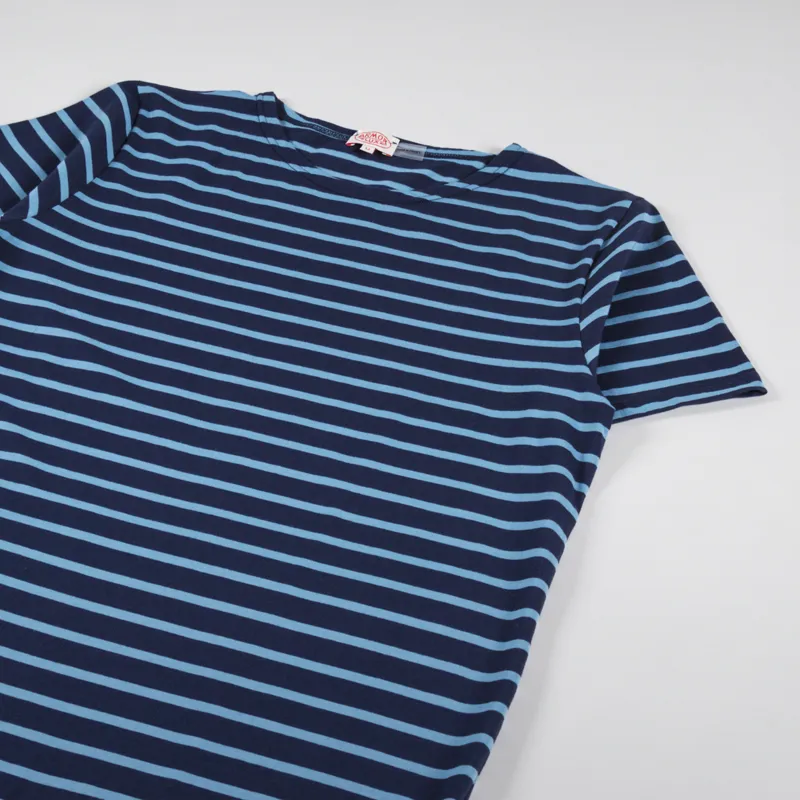 Armor Lux Mariniere Heritage T Shirt Marine Deep St Lo-2