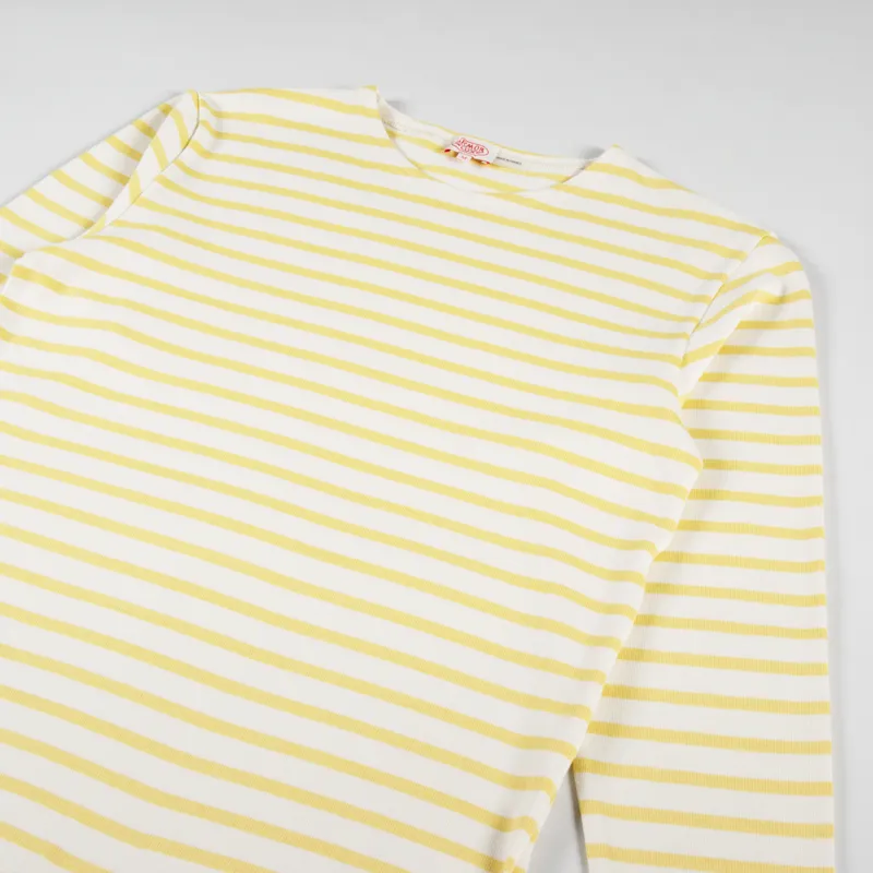 Armor Lux Mariniere ML Heritage T Shirt Nature Broom-2